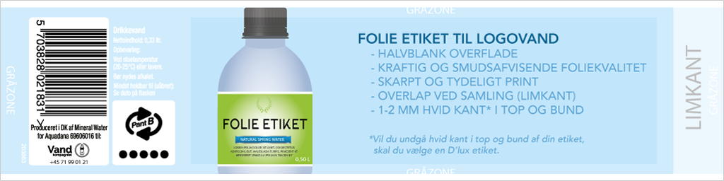 Etiket folie